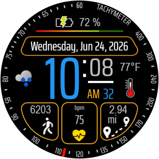 Iris593 Multi-Function Watch
