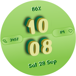 Isometric Watch Face