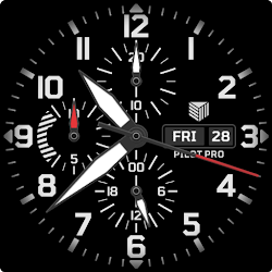 IWF Pilot Pro Flat watch face
