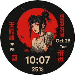 Japan watch face
