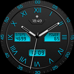 Analog Watch Face Sport N001