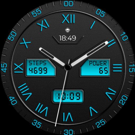 Analog Watch Face Sport N001