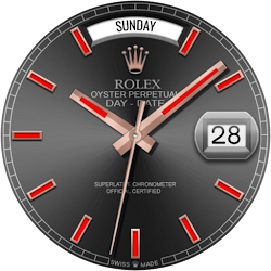Rolex Day-Date Watch Face