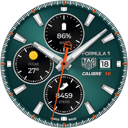 TAG HEUER CALIBRE Watch Face