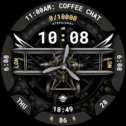 Aircraft Watch Face 018