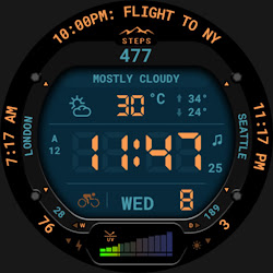 Digital Weather Watch 116