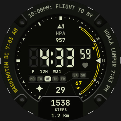 RuggedMan Watch Face 171
