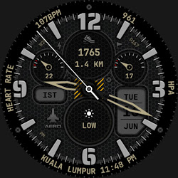 Aero Pilot Watch Face 172