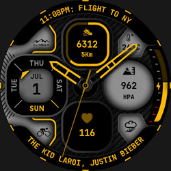 Sports Analog Watch Face 175