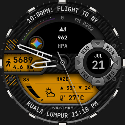 Ultimate Analog Watch Face 180