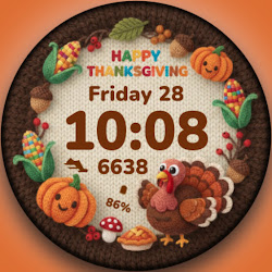 LUNA5: Cute Thanksgiving Watch