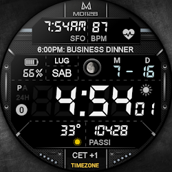 MD112B Digital watch face