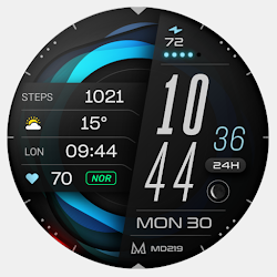 MD219 Minimal watch face
