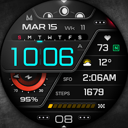 MD293 Digital watch face
