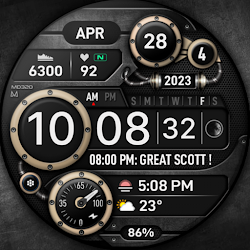MD320 Steam Punk Watch Face