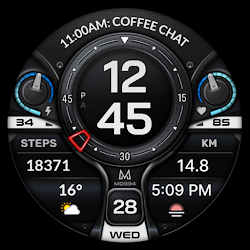 MD334 Digital watch face