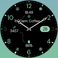 Minimal Black v34 Watch Face