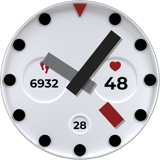 minimal sports watch face