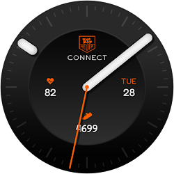 Minimal TAG CONNECT Watch face