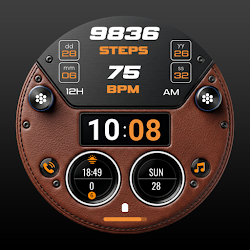 MJ200 Leather Digital Watch