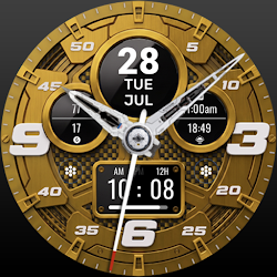 MJ303 Elegant Mecha Watch Face