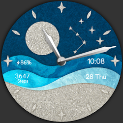 Moonlight Waves Watch Face