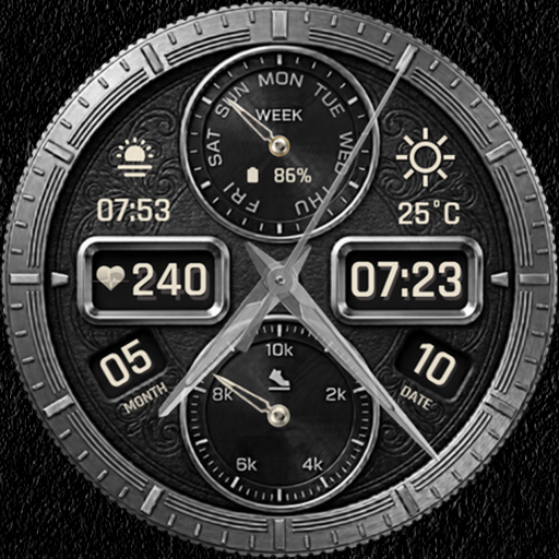 N-SPORT615 Hybird Watch Face