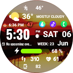 Digital Simple Weather NTV603