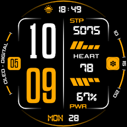 Oled - Digital v3 | watch face