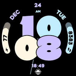 Bubbly Watch Face 042
