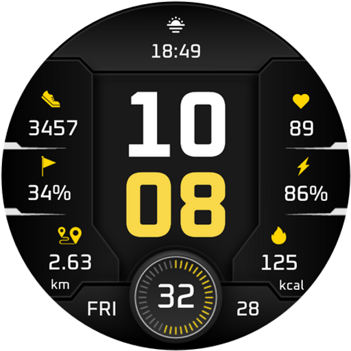 Pace Watch Face