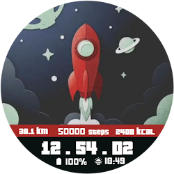 Spacecraft Animated Watch Face