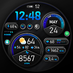 PER15 Sport Digital Watch Face