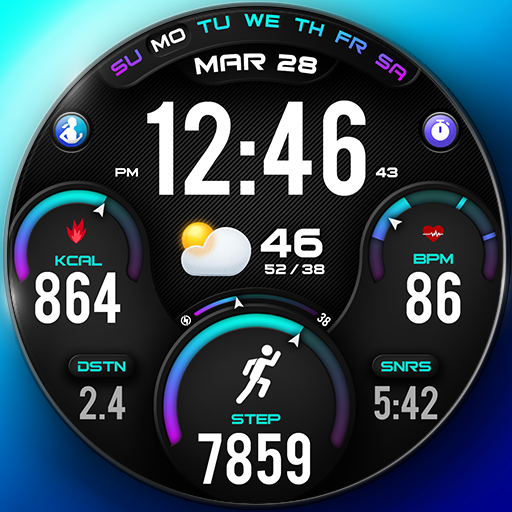PER34 Sport Watch Face
