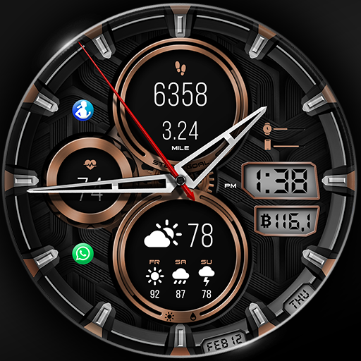 PER64 Hybrid Watch Face