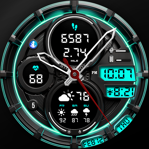 PER72 Hybrid Watch Face