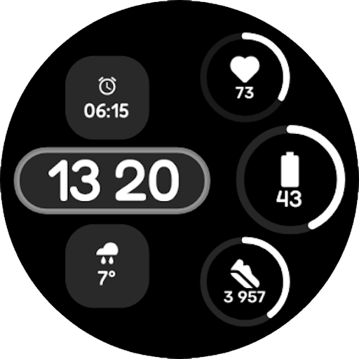 Pixel Watch Face