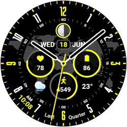 PIXEL WORLD PRO Watch Face