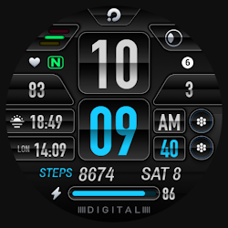 PRADO 12 Digital Watch Face
