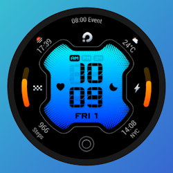 PRADO X9 - Digital Watch Face