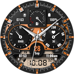 PT08 Hybrid Watch Face
