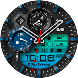 PT20 Hybrid Watch Face