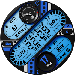 PT29 Digital Watch Face