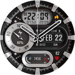 PT38 Hybrid Watch Face