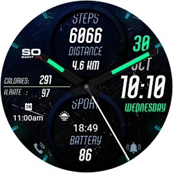 S154 Hybrid Watchface