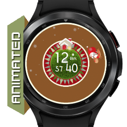Watch Face Wear OS Santa