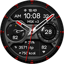 Hybrid SARATOM WS04 Watch face
