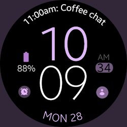 Simple Purple watch face