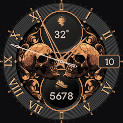 Skulls Watch Face