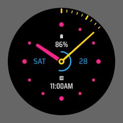 SPRiNGING SPLoTCH watch face